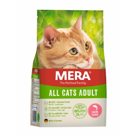 Mera Cats Adults All Cats Salmon сухой корм для кошек, с лососем - 2 кг Основное Превью