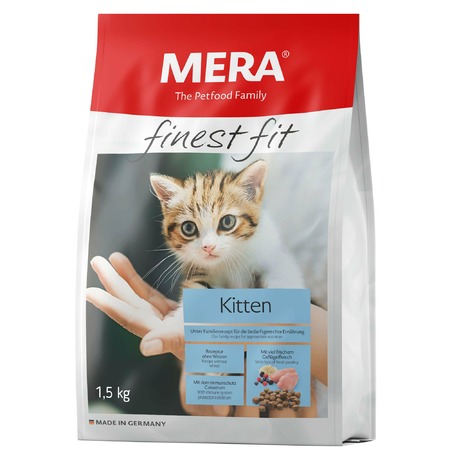 Сухой корм Mera Finest Fit Kitten для котят с курицей - 1,5 кг  Превью