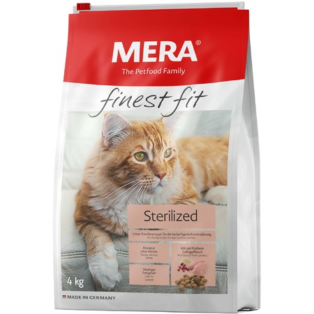 Сухой корм Mera Finest Fit Sterilized для стерилизованных кошек с курицей Основное Превью